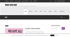 Desktop Screenshot of makeoverbody.com