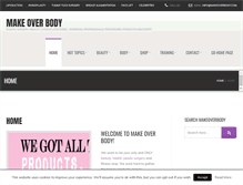 Tablet Screenshot of makeoverbody.com